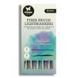 Fiber Brush Lightmarkers - Blues Colour 6 Pack For Discount