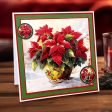 Die Cut Decoupage – Potted Poinsettia (pack of 3) For Cheap