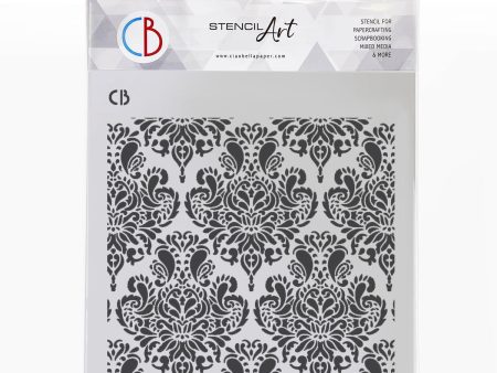 Texture Stencil 8 x8  French Elegance Supply