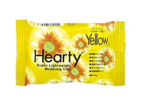 Hearty Soft Clay - Yellow 50g on Sale