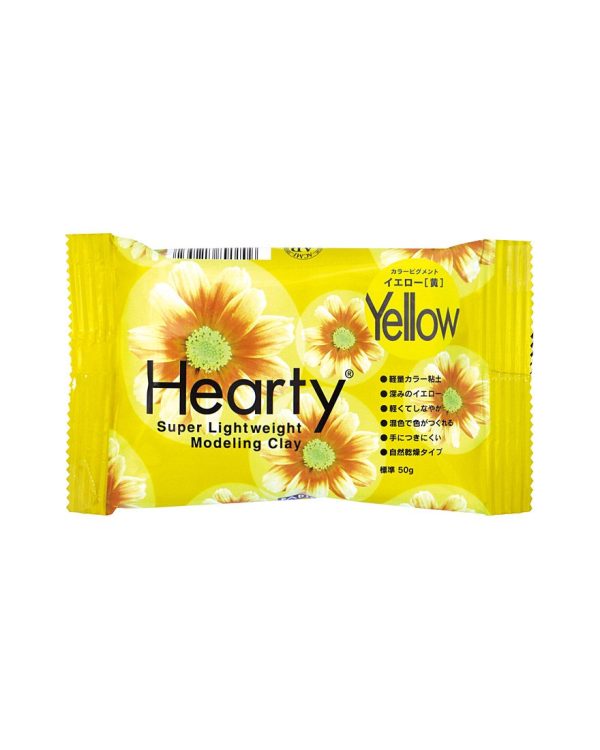 Hearty Soft Clay - Yellow 50g on Sale