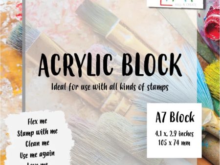 AALL and Create Acrylic Block -- A7 Supply