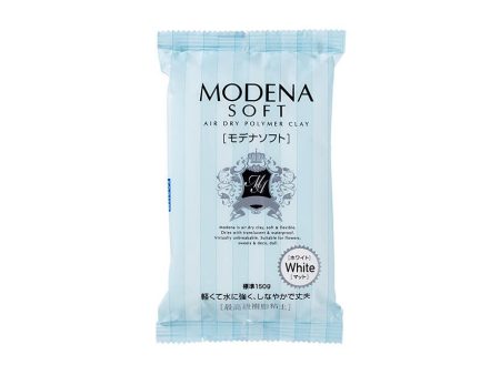 Modena Soft Clay - White 150g Discount