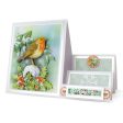 Die Cut Decoupage – Christmas Robin (Pack Of 3) Discount