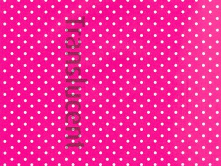 Parchment Paper Dots Fuchsia For Sale