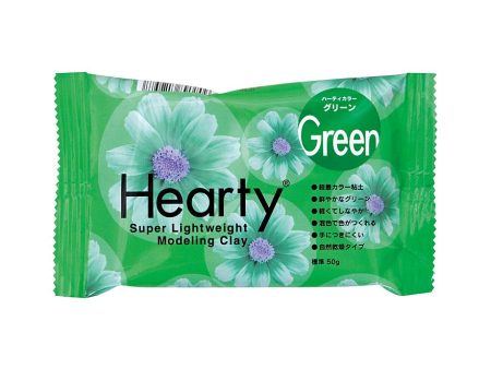 Hearty Soft Clay - Green 50g For Sale