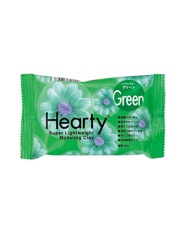 Hearty Soft Clay - Green 50g For Sale