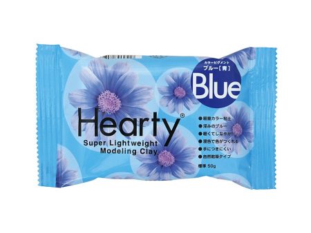 Hearty Soft Clay - Blue 50g For Cheap