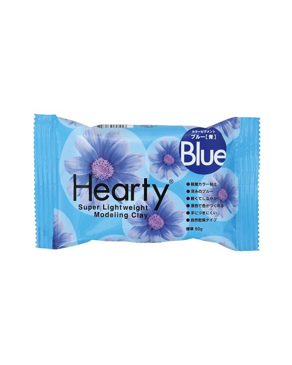 Hearty Soft Clay - Blue 50g For Cheap