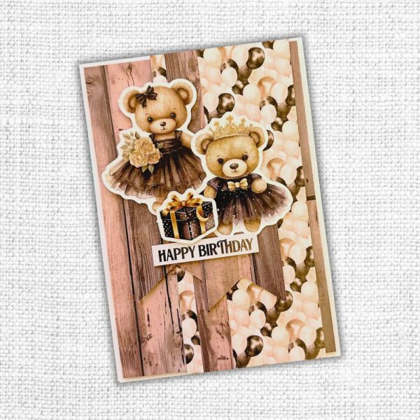 Teddy Celebrates Embossed Die Cuts 31383 Cheap