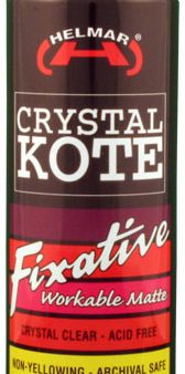 Helmar Crystal Kote Fixative -- Workable Matte Supply