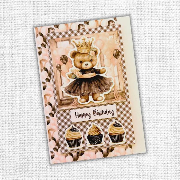 Teddy Celebrates Embossed Die Cuts 31383 Cheap