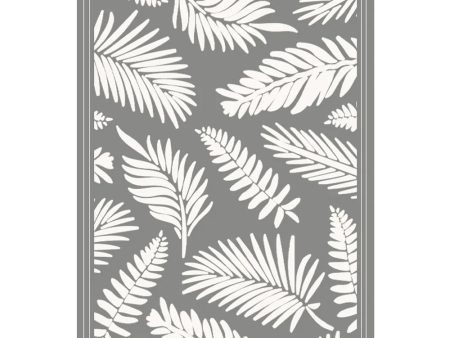 Couture Creations - Earthy Delights Palm Leaves Stencil Online