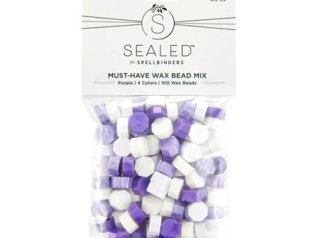 Must-Have Wax Bead Mix Purple Supply