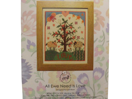 All Ewe Need Is Love - Cross Stitch on Sale