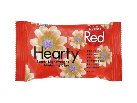 Hearty Soft Clay - Red 50g Sale