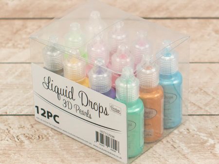 Liquid Drops 3D Pearls -- 12 PC For Sale