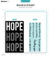 SL Masks & Stamps Hope Sentiments Essentials 160x155x3mm 8 PC nr.05 For Discount