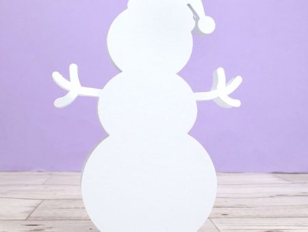 Luxury Shaped Card Blanks & Envelopes - Snowman Discount