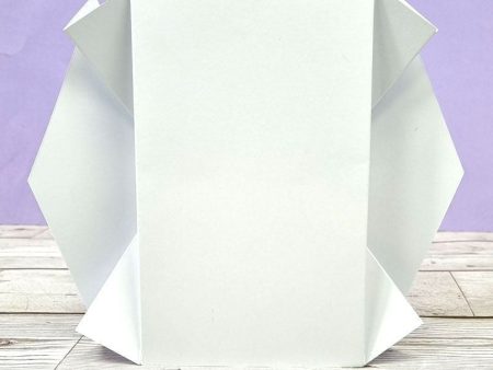 Luxury Shaped Card Blanks & Envelopes - Tall Diamond Edge Card Online Sale