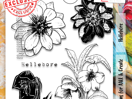 AALL and Create  A5 Stamp Set - 1063 - Hellebore Online Hot Sale