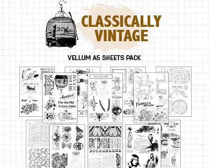 Classically Vintage Vellum Hot on Sale