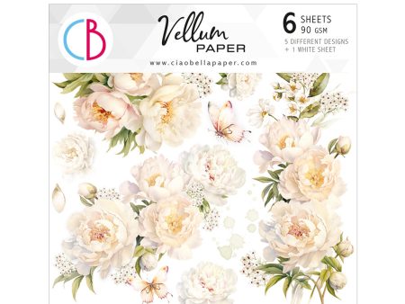 Vellum Always & Forever Fussy Cut 6 x6  6 Pkg on Sale