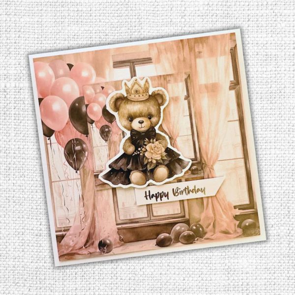 Teddy Celebrates Embossed Die Cuts 31383 Cheap