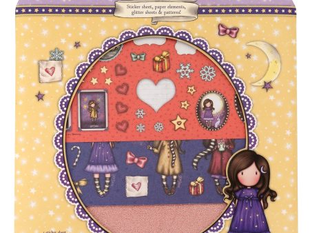 SAN Craft Set Paper, Stickers & Glitter Gorjuss Essentials 203x203x3mm 15 SH nr.03 For Discount