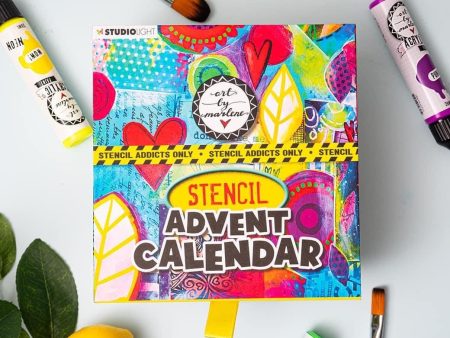 ABM Advent Calendar Stencil Addicts Only - Essentials For Discount