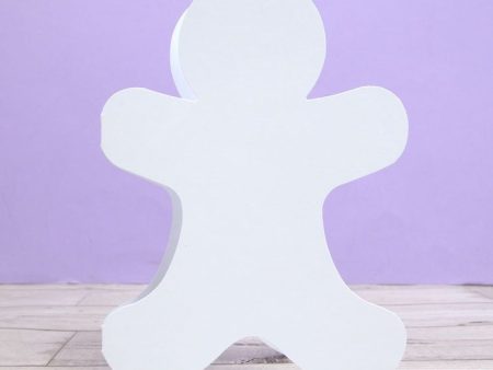 Luxury Shaped Card Blanks & Envelopes - Gingerbread Man Online Hot Sale