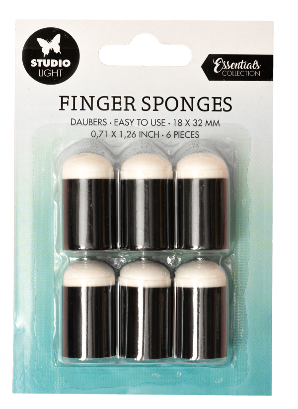 SL Finger Sponges Daubers Essentials Tools 32x18x18mm 6 PC nr.06 Online Hot Sale