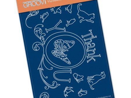 Groovi Template - Thank You Framer A6 Groovi Plate For Discount