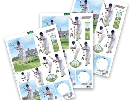 Die Cut Decoupage – Cricket (Pack Of 3) Hot on Sale