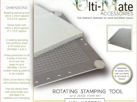 Lisa Horton Crafts Rotating Stamp Tool & Mat Online Sale